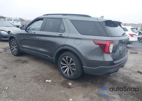 2020 Ford Explorer St из США, поврежденный, VIN 1FM5K8GC4LGA29104